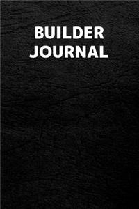 Builder Journal