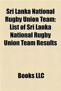 Sri Lanka National Rugby Union Team