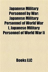 Japanese Military Personnel by War
