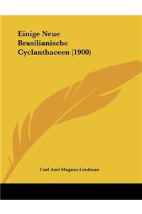 Einige Neue Brasilianische Cyclanthaceen (1900)