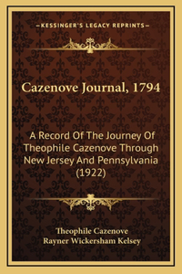 Cazenove Journal, 1794