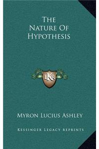 The Nature of Hypothesis