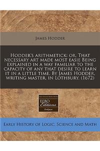 Hodder's Arithmetick