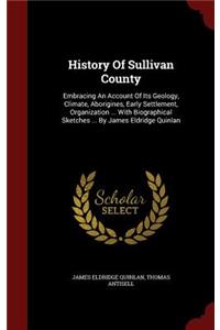 History Of Sullivan County