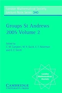 Groups St Andrews 2005