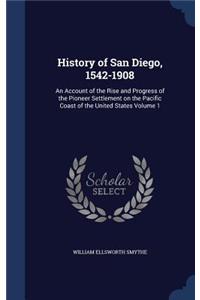 History of San Diego, 1542-1908