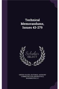 Technical Memorandums, Issues 43-279