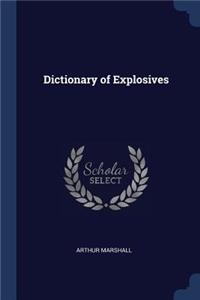 Dictionary of Explosives