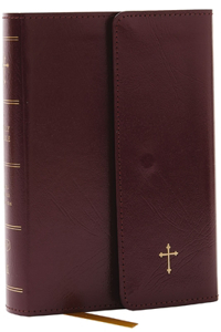 KJV Holy Bible: Compact with 43,000 Cross References, Burgundy Leatherflex with Flap, Red Letter, Comfort Print: King James Version