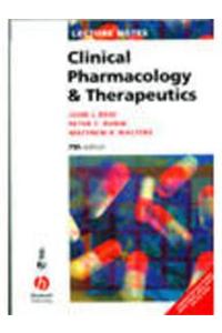Lecture Notes Clinical Pharmacology & Therapeutics