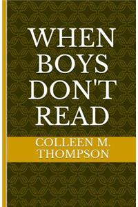 When Boys Don't Read