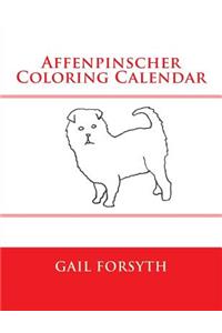 Affenpinscher Coloring Calendar