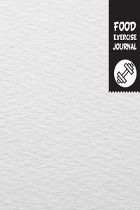 Food and Exercise Journal: 7.5x9.25 Food Journal - 60 Days Challenge - 120 Pages - Space for Meal, Quantity, Calories, Exercise Calories Tracker