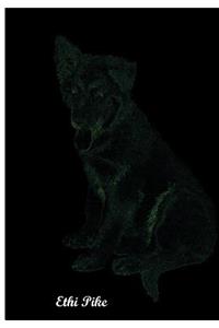 Ethi Pike - Glowing Dog Notebook / Extended Lines / Soft Matte Cover