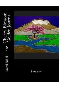 Cherry Blossom Golden Journal