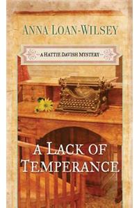 Lack of Temperance