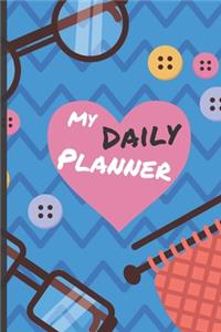 My Daily Planner For Elderly Senior Citizens