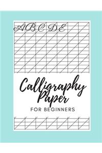 Calligraphy Paper for Beginners abcde