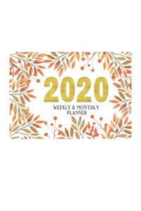 2020 Weekly & Monthly Planner