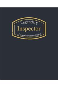 Legendary Inspector, 12 Month Planner 2020