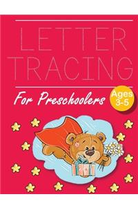 Letter Tracing for Preschoolers Super Bear