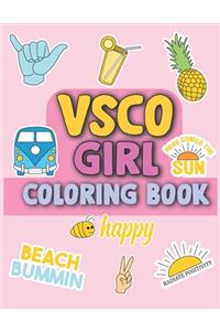 VSCO Girl Coloring book