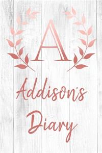 Addison's Diary