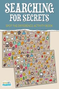 Searching for Secrets: Spot the Difference Activity Book