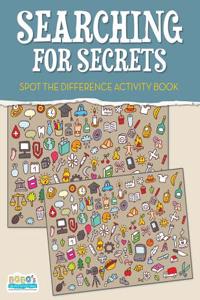 Searching for Secrets: Spot the Difference Activity Book