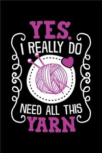 Yes I Really Do Need All This Yarn