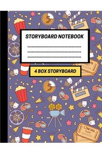 Storyboard Notebook - 4 Box Storyboard