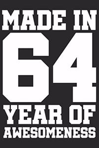 Made in 64 Year of Awesomeness