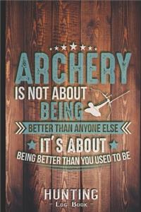 Hunting Log Book Journal for Hunter