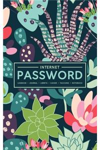 Internet Password Logbook - Journal - Libreta - Cahier - Taccuino - Notizbuch