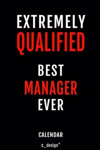 Calendar for Managers / Manager: Everlasting Calendar / Diary / Journal (365 Days / 3 Days per Page) for notes, journal writing, event planner, quotes & personal memories