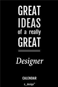 Calendar for Designers / Designer