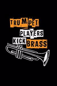 Trumpet players kick brass