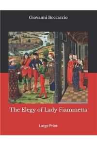 The Elegy of Lady Fiammetta