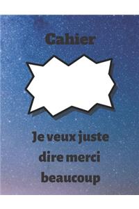 cahier