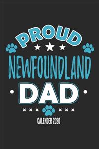 Proud Newfoundland Dad Calendar 2020
