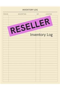 Reseller Inventory Log