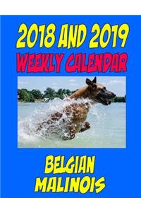 2018 and 2019 Weekly Calendar Belgian Malinois