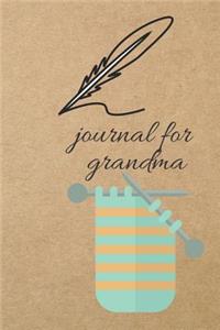 Journal for Grandma