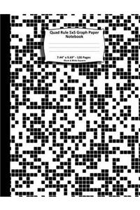 Quad Rule 5x5 Graph Paper Notebook. 7.44