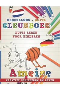 Kleurboek Nederlands - Duits I Duits Leren Voor Kinderen I Creatief Schilderen En Leren