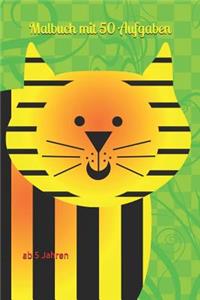 Malbuch mit 50 Aufgaben