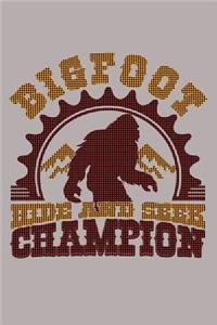 Bigfoot Hide & Seek Champion