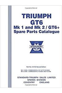 Triumph GT6 MK1 and MK2/GT+ Spare Parts Catalogue
