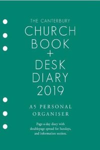 The Canterbury Church Book & Desk Diary 2019 A5 Personal Organiser Edition