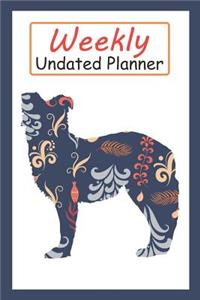 Weekly Undated Planner